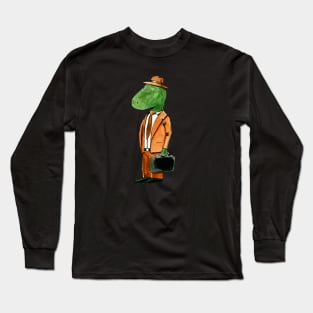 Mr Dinosaur Long Sleeve T-Shirt